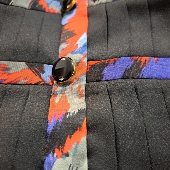 BCBG Strapless Party Dress Cocktail Multicolor Size 6 Formal Wedding Sweetheart - Picture 4 of 14